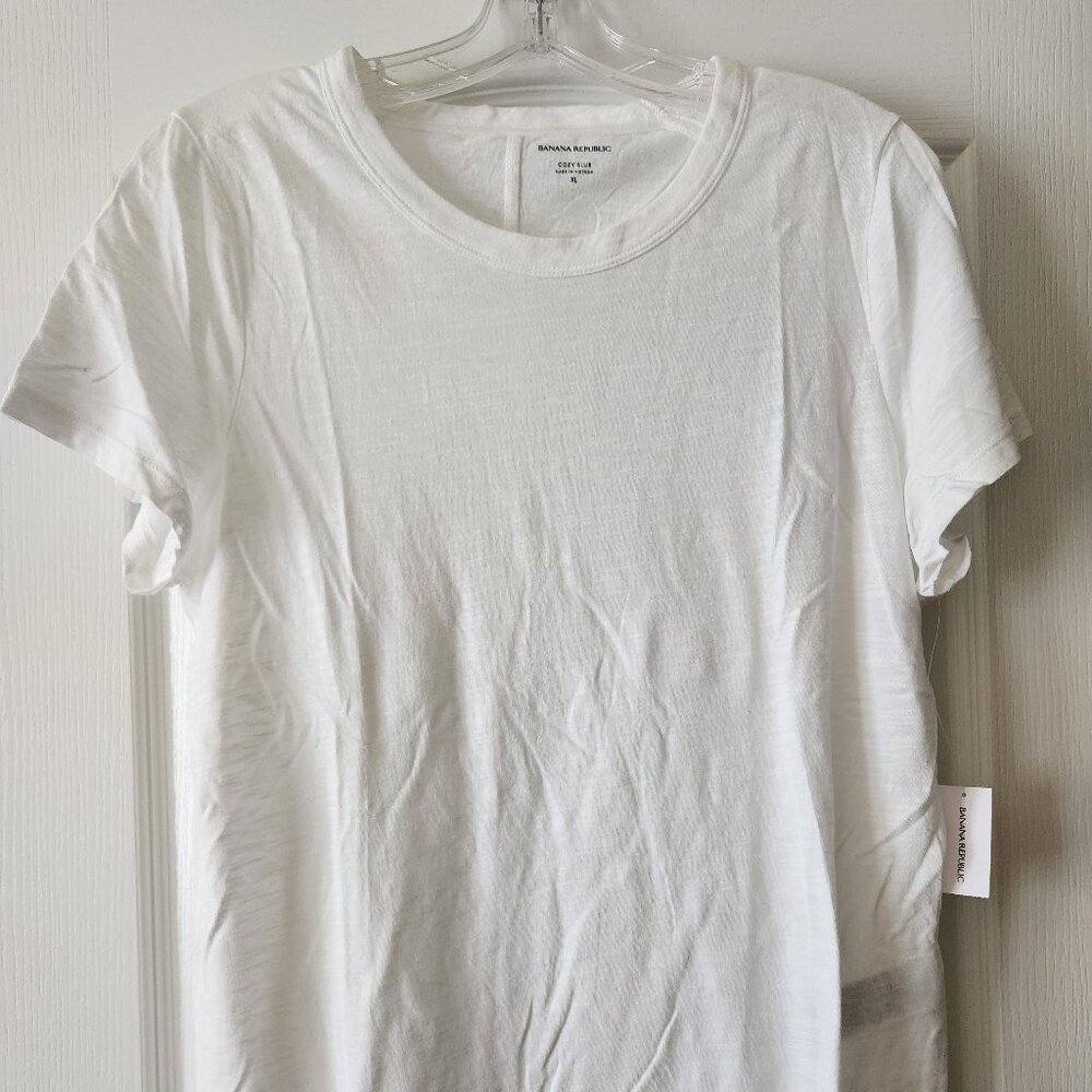 **NWT** Banana Republic Cozy Slub crewneck tshirt